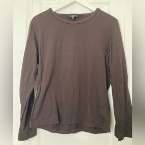 Costume National Brown Long Sleeve T-Shirt (IT 46/US 36)